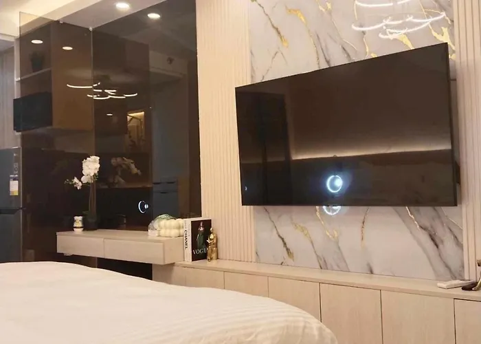 Apartamento Like Staycation Near Airport And Moa Porongs Oasis *